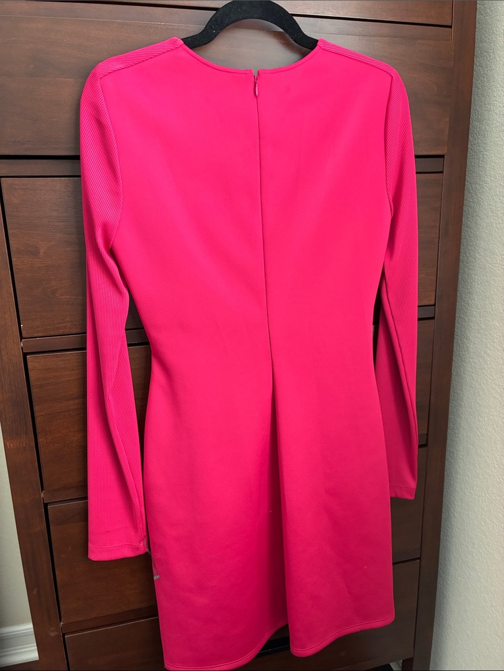 *RARE* Off-White bright pink wrap “DRESS” 2013 size 40 - Picture 5 of 11